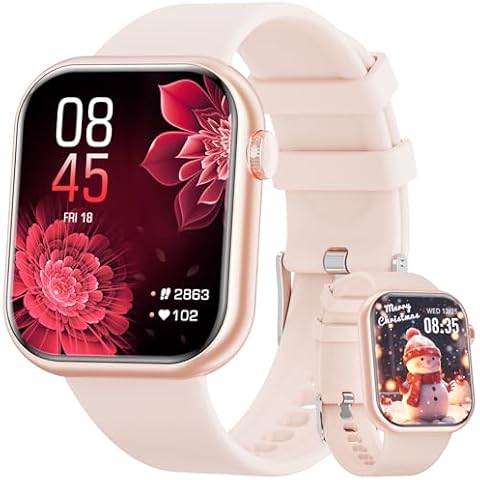 Smart Watch, Fitness Tracker with Heart Rate Monitor,