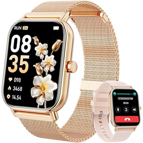 Smart Watch, Fitness Tracker with Heart Rate Monitor,