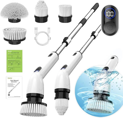 TUYU Electric Spin Scrubber, 2024 New Full-Body IPX7 Waterproof