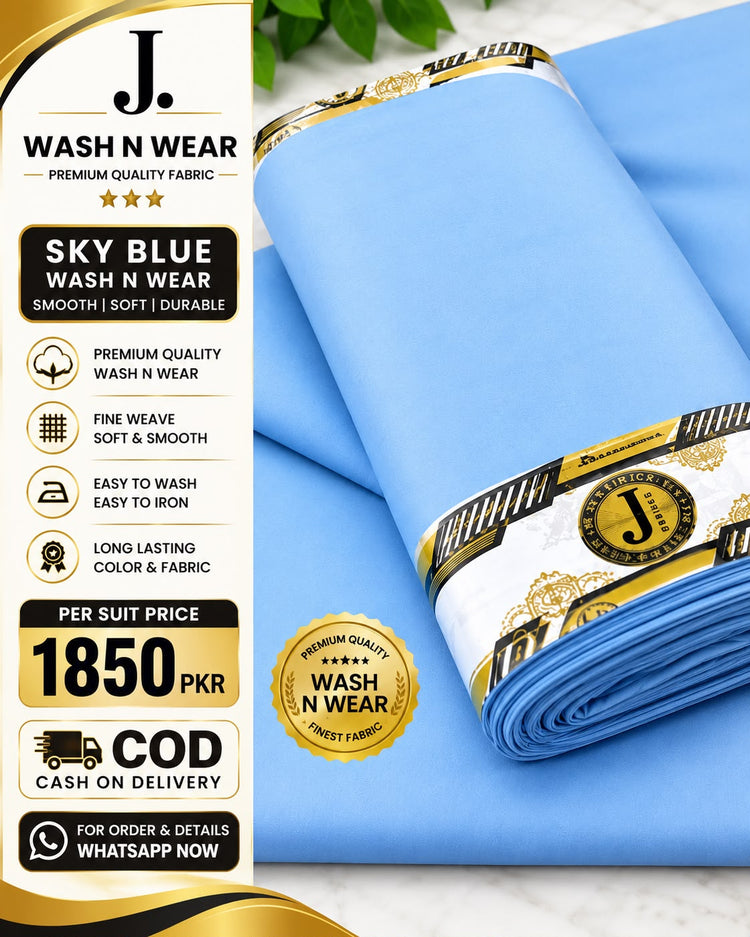 J. Wash N Wear - Sky Blue